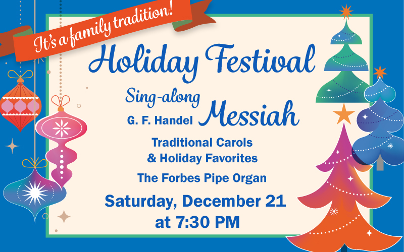 holiday festival concert ad